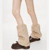 Y2k Boot Socks Furry Leg Warmers Fashion Ankle Warmer  Women Girls