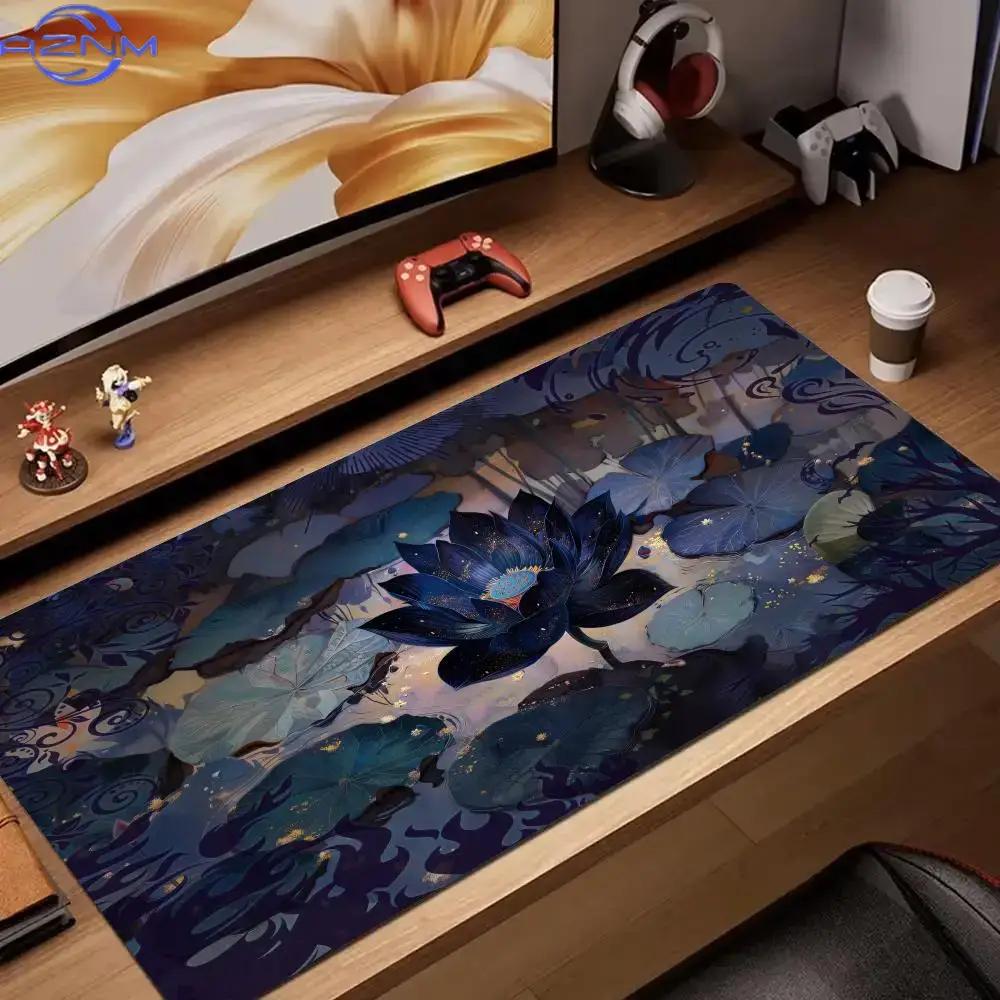 Dark Lotus Mouse Pad Magic Playmat Desk Mat Gaming Mats Pc Accessories Expansion Pad Rubber Antislip Suitable For Work And Game