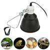 Black Reptile Heating Lamp 110-240V UVB Reptile Lamp Lampshade Emission Lamps  Reptile Terrarium