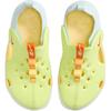 Nike Sunray Protect 4 Удобные Универсальные Нескользящие Прочные Сандалии с Низким Верхом Детские Сандалии Желтые Синие IB8892-781