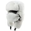 Soviet coat of arms Lei Feng hat men's and women's imitation rabbit fur outdoor hat thickened ear protectors Russian thermal hat cold-proof Northeas