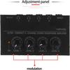 Metal Housing Headphone Amplifier 4 Channel 4 Channel Amplifier Audio Amplifier  For Guitar