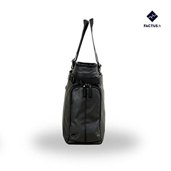 Сумка-тоут FACTUS Homme 1680D 2way Легкая водоотталкивающая черная FACTUS.h Мужская № FA-305