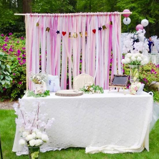 Цветная крепированная бумага, декоративная неувядаемая бумага для украшения вечеринки, мятая бумага, реквизит для сцены для свадьбы