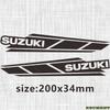 AAGJ1 Виниловая наклейка Логотип Suzuki Наклейки для мотоцикла Шлем Светоотражающий комплект