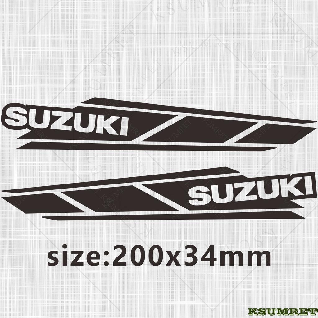 AAGJ1 Виниловая наклейка Логотип Suzuki Наклейки для мотоцикла Шлем Светоотражающий комплект