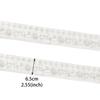 6.5Cm Beige Bead Embroidery Ribbon Lace Fashion Curtain Sofa Clothing Handmade Diy Accessories Barcode