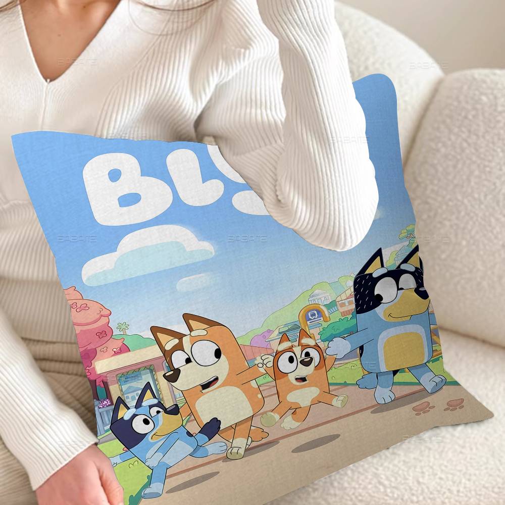 Мультяшная B-Блуи Стич Счастливый Дракон Наволочка Чехол на Подушку для Дивана Декор Комнаты Подарок для Детей