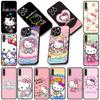 Soft Cover for Samsung Galaxy S22 S21 S20 FE Ultra Plus A35 A36 A55 A37 A33 A34 A57 Coque Phone Case Hello Kitty Poster Anime