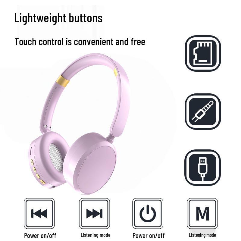 Беспроводные Bluetooth-наушники C1001: Большие амбушюры, Умное шумоподавление, Длительное время работы от аккумулятора, Ультрачистые звонки.