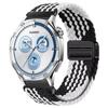22 мм 20 мм плетеный нейлоновый ремешок для Huawei Watch GT5-4-3-2 Pro 46 мм Samsung Watch 7/6/5/4 магнитный браслет для Amazfit GTR4 ремешок