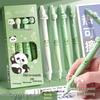 Стираемая гелевая ручка Kaba Bear для коррекции осанки, для учеников третьего класса, с нажимным механизмом, легко стирается, синий/черный кристалл.