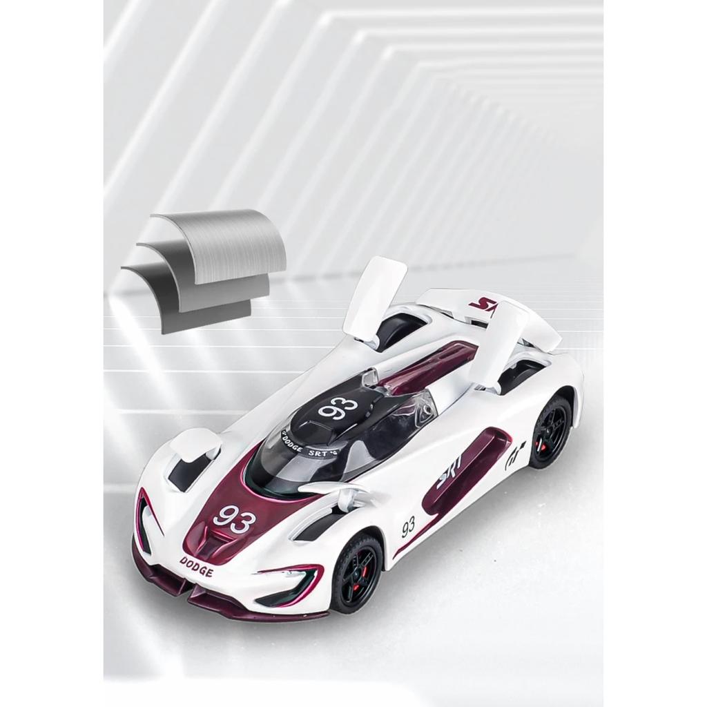 1/32 Dodge Tomahawk SRT V10 Концепт Спортивный Автомобиль Сплав Металл Литье под Давлением Модель Автомобиля Центральная Консоль Автомобиля Украшение Подарок Другу