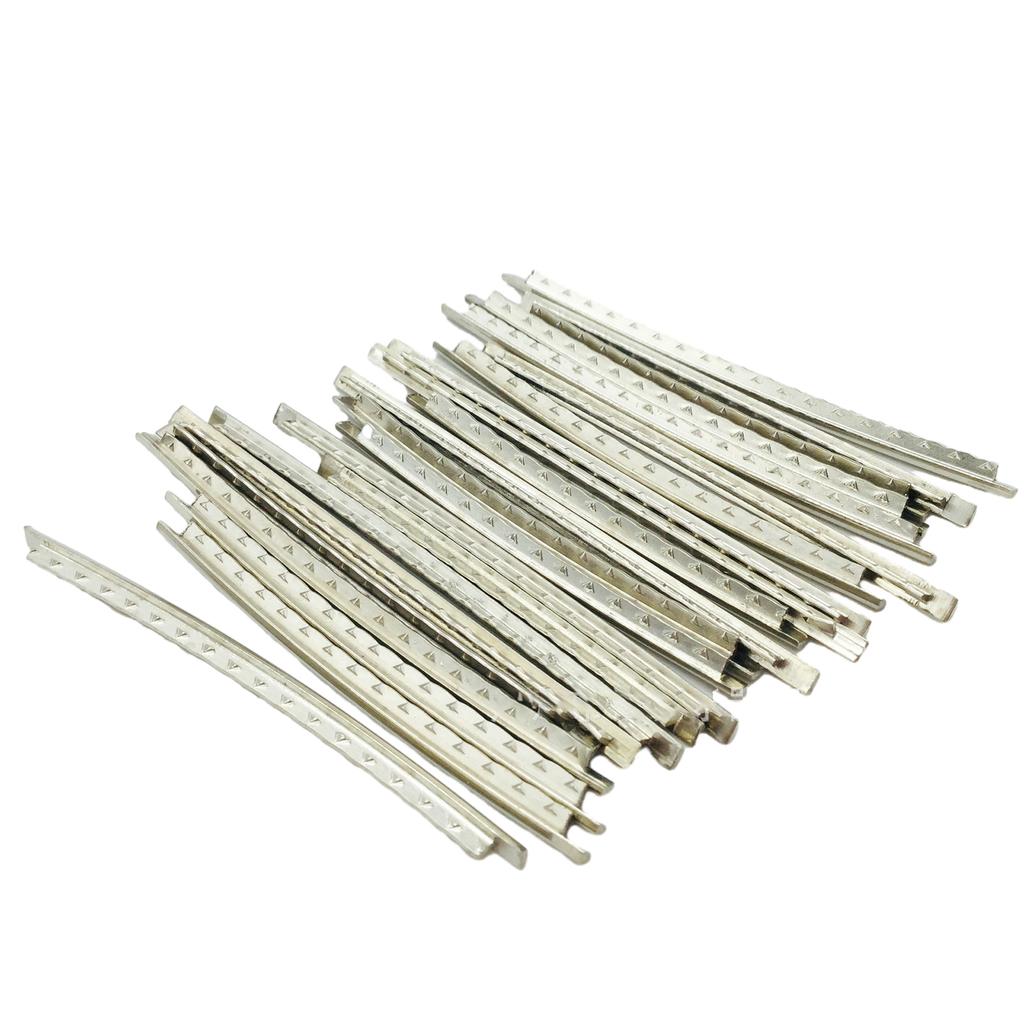 Набор из 24 шт. Серебряный ладовый провод для электрогитары, гриф для гитары, 24 лада, 2,4/2,7/2,9 мм для замены накладки грифа гитары