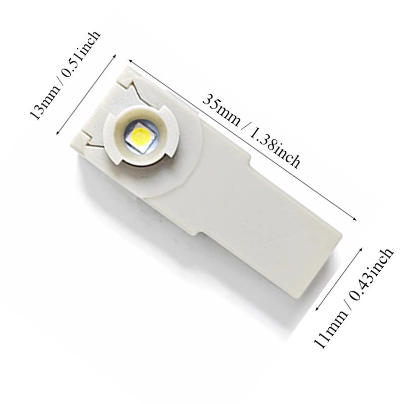 2Pcs LED Interior Light With Wire For Toyota Mazda Subaru Yaris Camry Corolla Cross Decorative Foot Light Illuminator Connector