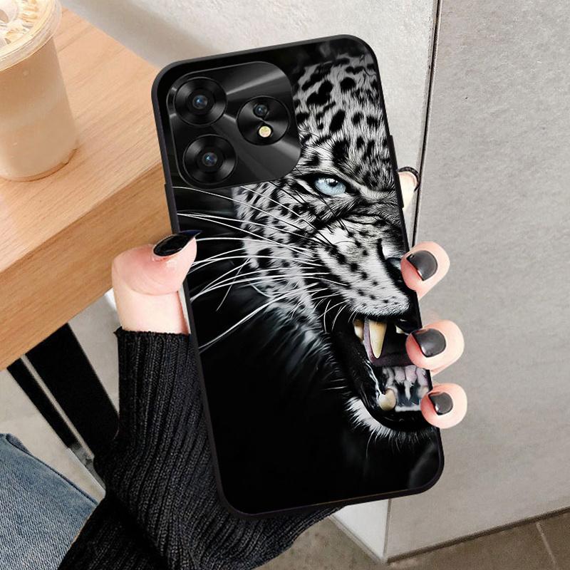 For Umidigi A15c A15 Case Black Bumper TPU Soft Silicone Phone Cover For Umidigi A15 Cases A 15 15C Coque Funda Capa Bumper