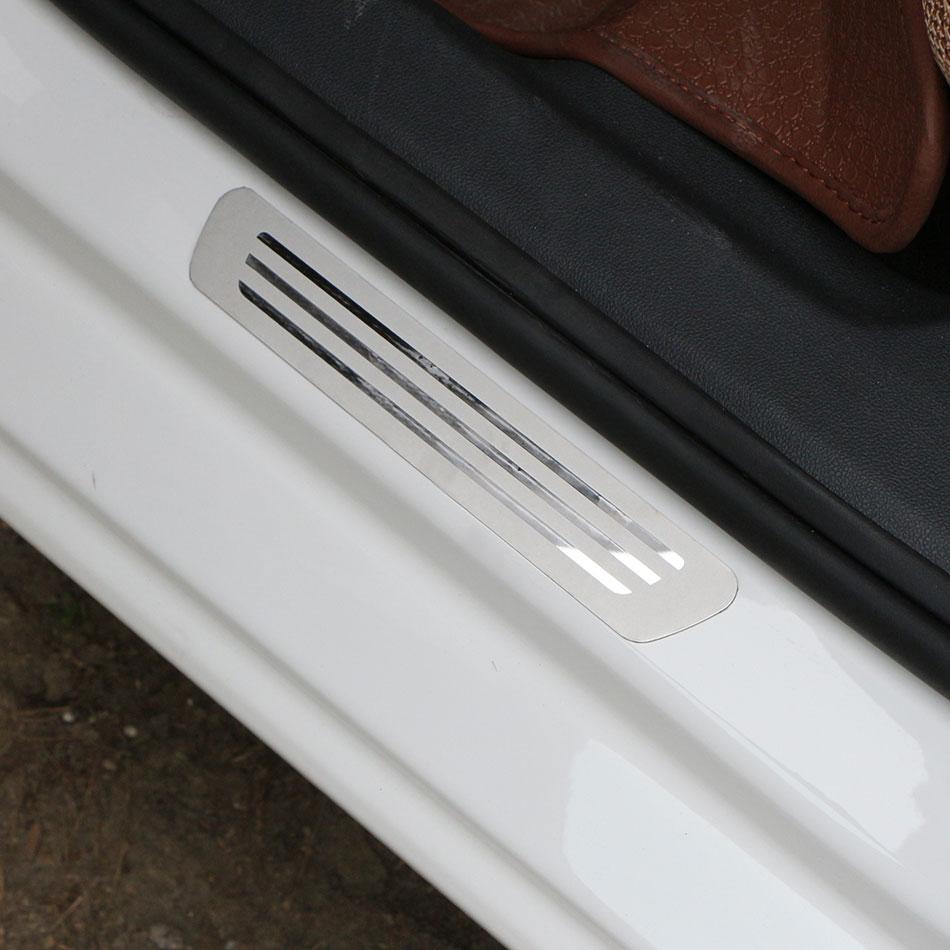 Zlord для Vw Polo аксессуары, накладка на порог автомобиля, защитная крышка, пороговая педаль, внешние детали для стайлинга автомобиля 2011-