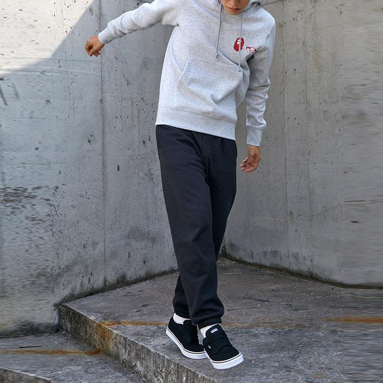 Vans Штаны мужские спортивные с манжетами из плотной трикотажной ткани с флисовой подкладкой, черные VN0A3HKNBLK