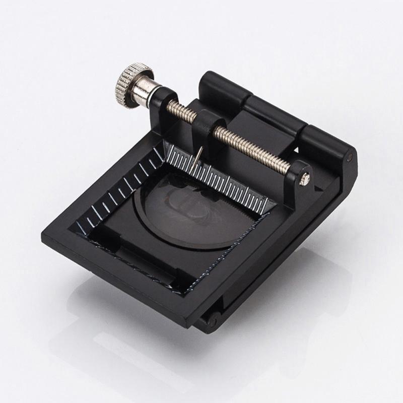 10-кратная настольная карманная лупа, складная шкала, увеличение с 2 светодиодными подсветкой для тканевых текстильных тканей