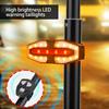 Поворотник задний фонарь для электросамоката, USB-зарядка, умный беспроводной свет, светодиодный водонепроницаемый предупреждающий фонарь для M365 Pro 2 MI 4