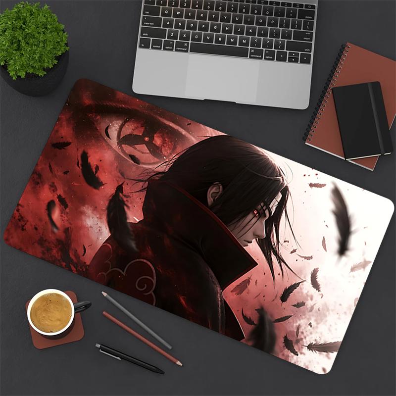 1Pc Darkness Shadows Gaming Mouse Pad Keyboard Desk Mat Non-slip Rubber Lock Edge Waterproof Computer Mousepad for Office Home Decor Y1284