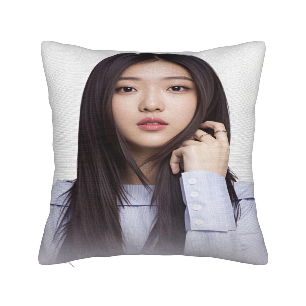 Jing Boran Sun Qian Luke Flora  Pillow Case  Kawaii Pillow Cover Comfy Pillowcases For Chair Sofa Home Decor
