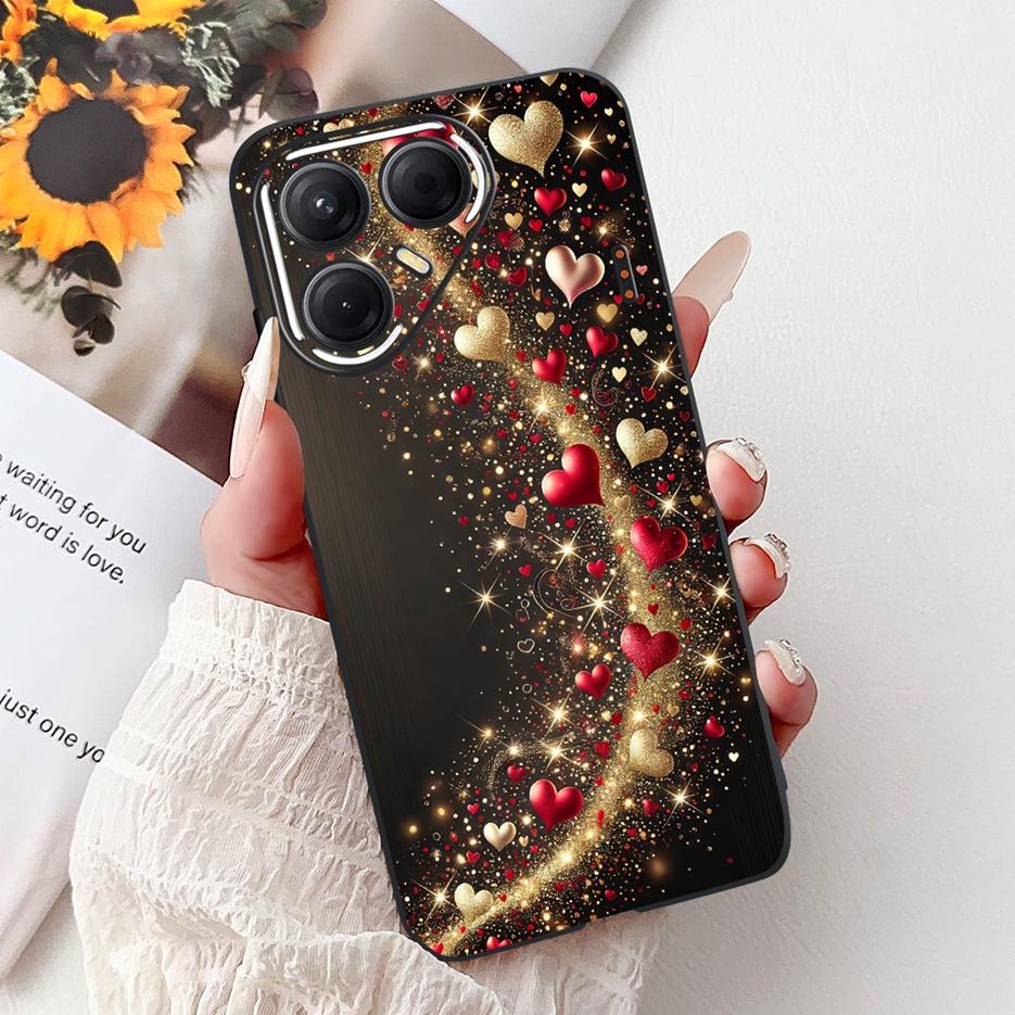 Для Tecno Pova 7 Pro 5G Чехол LJ8 Роскошный Модный Расписной Чехол Мягкий Силиконовый Чехол для Телефона Для Tecno Pova 7 Ultra Pova7 5G LJ7 Чехол