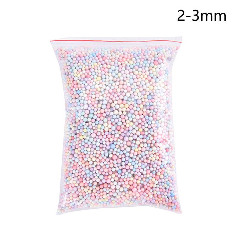 10 г/упак. круглый шарик из пенопласта цвета макарон для наполнителя, подарочная упаковка, подарочная упаковка