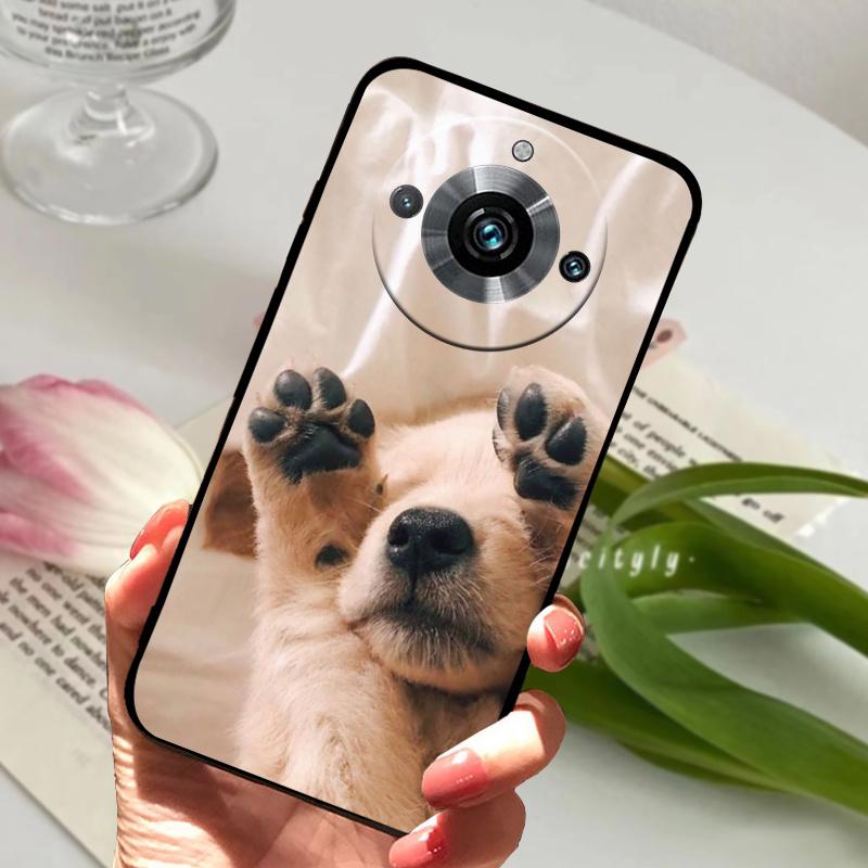 Чехол для Realme 11 Pro Plus Силиконовый Ударопрочный Мягкий ТПУ Чехол для Телефона Для Realme 11 11Pro+ 5G Funda Realme11 Pro Capa Мультяшный