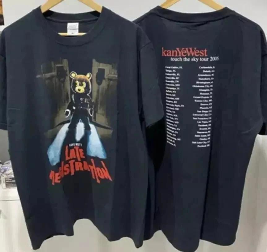 NEw Apparel Kanye West Late Registration 2005 Vintage T-Shirt Unisex T-Shirt