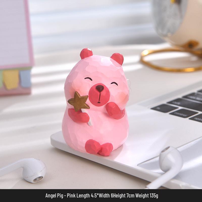 Capybara Trendy Play Blind Box Cute Office Desktop Ornament Healing Gift
