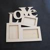 Sweet Wooden Hollow Love Photo Picture Frame Home Decor Art Diy Gift New