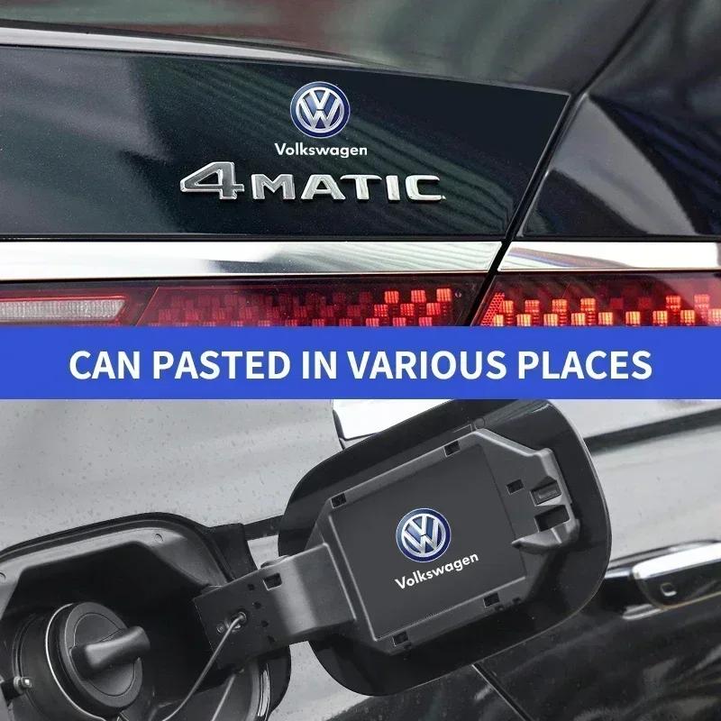 VW Для Volkswagen Автомобильный Значок Логотип Декоративные Наклейки Шильдик Deca lДля Volkswagen VW Golf 4 5 6 7 Jetta Polo Caddy GTI Bora MK7 B