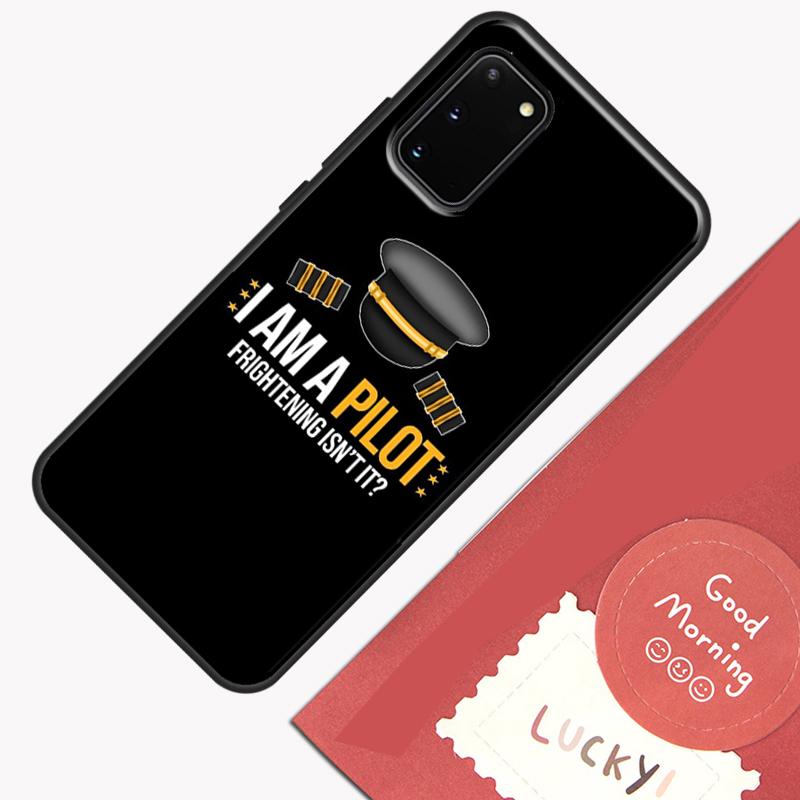 Aviation Aeroplane Pilot Cockpit Case For Samsung Galaxy S22 S21 S23 Ultra Note 20 S8 S9 S10 Note 10 Plus S20 FE Back Cover