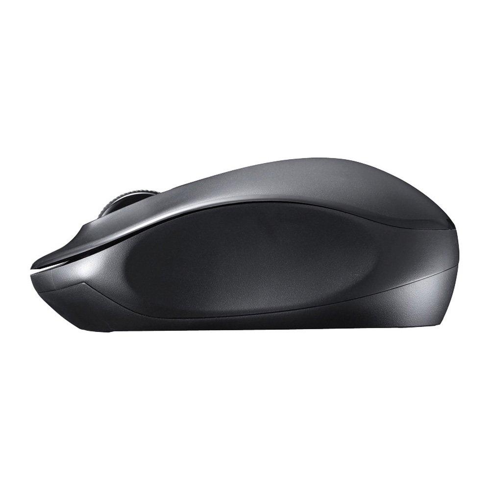 Buffalo Wireless IR Optical 3-Button Long-Lasting Mouse, Black, BSMRW118BK