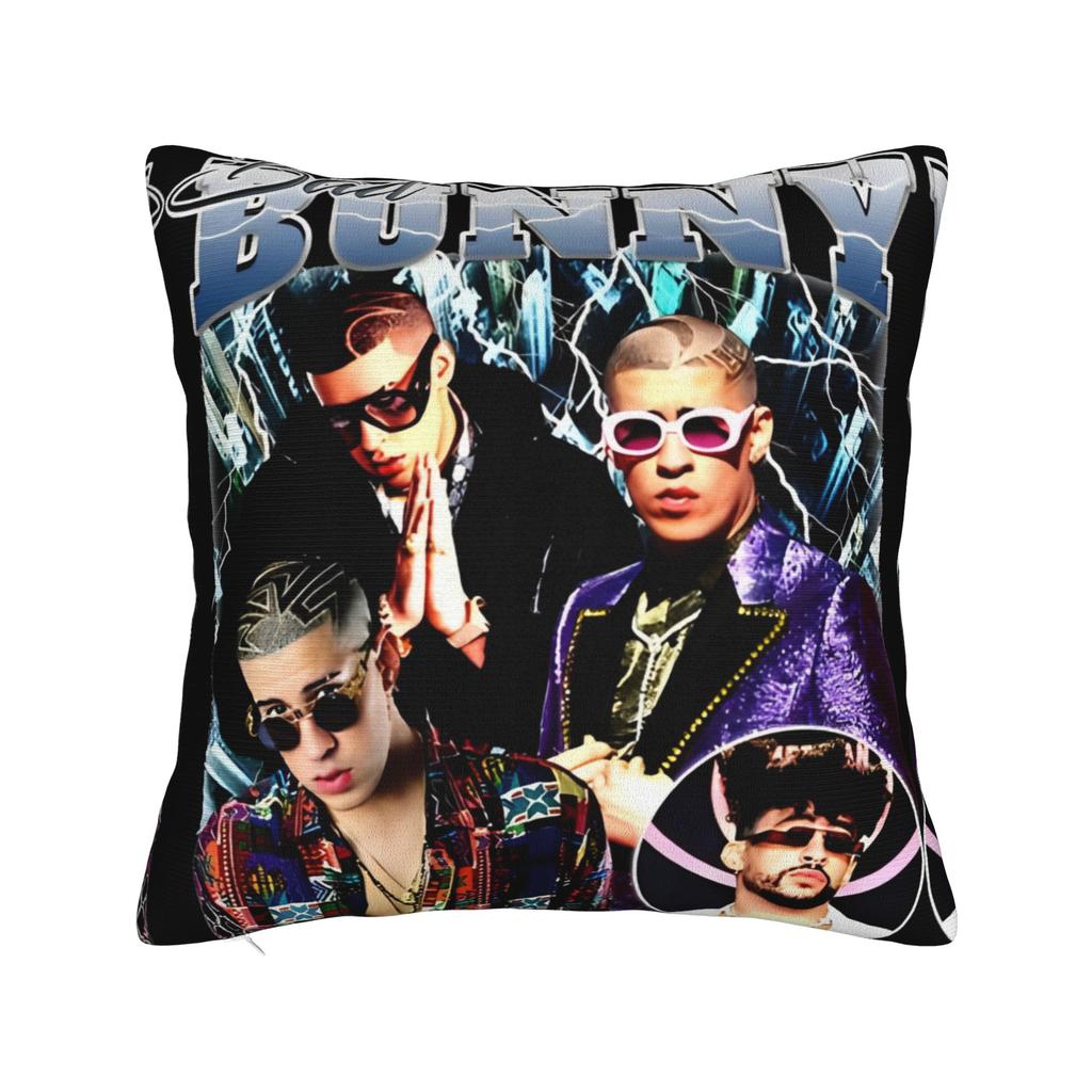 Bad Bunny DTMF Наволочка Полиэстер Чехол для Подушки Декорация Чехол для Подушки Дом Прямая Поставка 18'