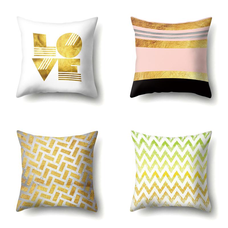 Polyester Pillowcase Automobile Decoration Home Printed Pillowcase