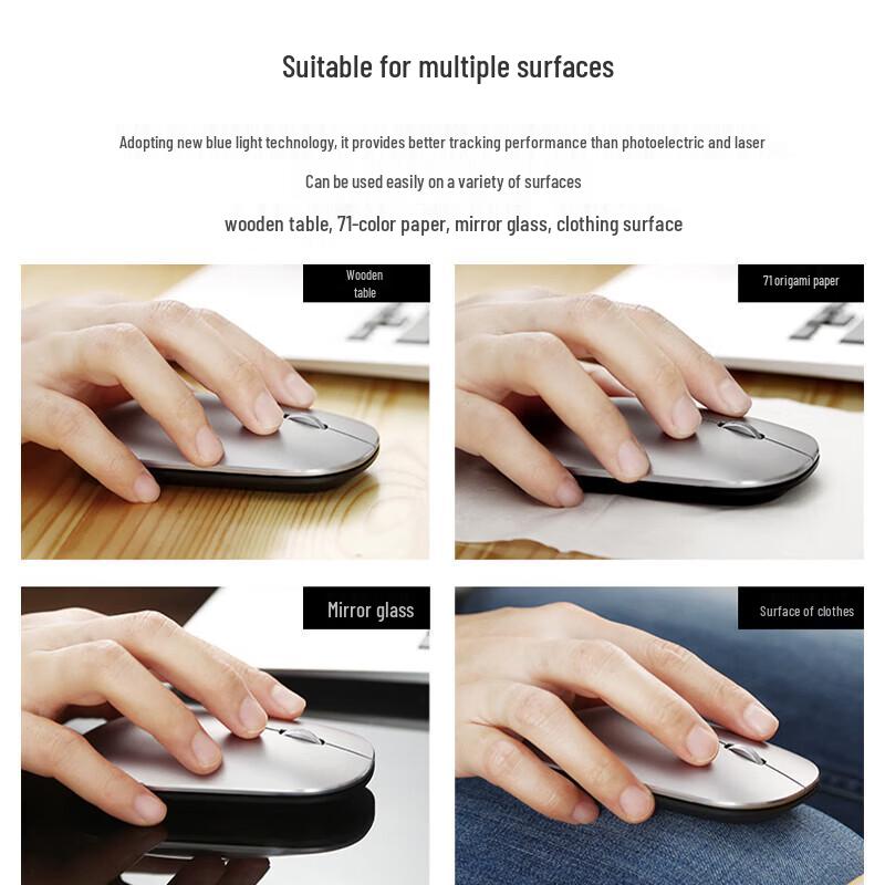 Lenovo Xiaoxin Air2 Dual-Mode Wireless Mouse