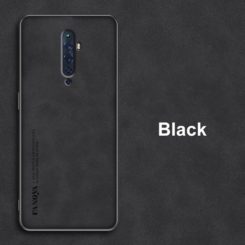 Роскошный чехол из искусственной кожи для OPPO Reno 2 Z 2Z 2F, матовый силиконовый защитный чехол для телефона OPPO Reno 10X Zoom Reno2 ZF Coque