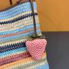 3D Versatile Bag Charm Waterproof Red Resin Fruit Pendant Keychain Strawberry Key Ring  Gift