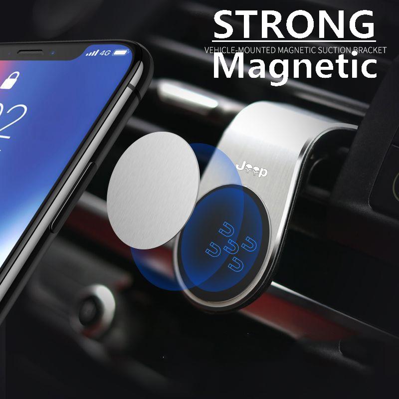 CLX1 Car Air Vent Magnetic Holder For Jeep Renegade Liberty Compass Trailhawk Weangler Cherokee Patriot Commander Weangler Rubicon