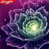 5D Diamond Painting Full Round Flowers DIY Diamond Art Embroidery