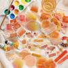 6packs Kawaii Stationery Stickers Watercolor Fantasy Junk Journal Planner Decorative Sticker Scrapbooking