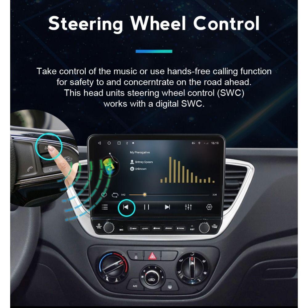 Android Car Radio For Mitsubishi Outlander 2005-2011 With Button Knob 10 Inch Multimedia Player Navigation GPS Carplay 2+32GB