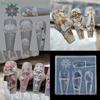 3D Рельефное Кружевное Зонтик Силиконовая Форма для Маникюра DIY Украшение для Ногтей Прозрачный Шаблон для Маникюра