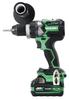HiKOKI 18V Drill Driver DS18DC 2 Charger and Case Included Maximum Torque Drills Up To 102mm In Wood Pieces, 140N M DS18DC(2XPZ)