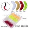 Fishing Lure 100 PCS Maggot Grub Soft Lure Smell Worms  Shrimps Carp Fishing Fishing Lures