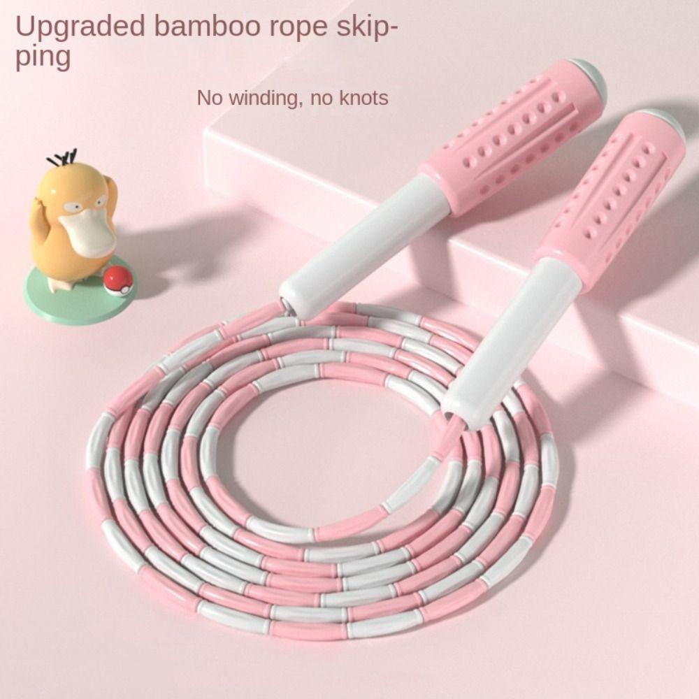 Бамбуковая скакалка для суставов 2,8 м, спортивная скакалка, оборудование для спортзала, гоночная скакалка, детские подарки