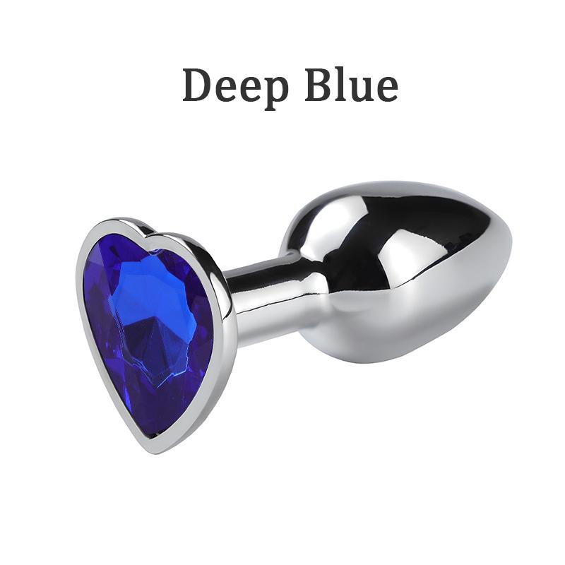 Анальная пробка, секс-игрушки из нержавеющей стали, Анальная пробка, хвост, кристалл, ювелирный тренажер для женщин и мужчин, анальный фаллоимитатор Runyu, секс-шоп для взрослых