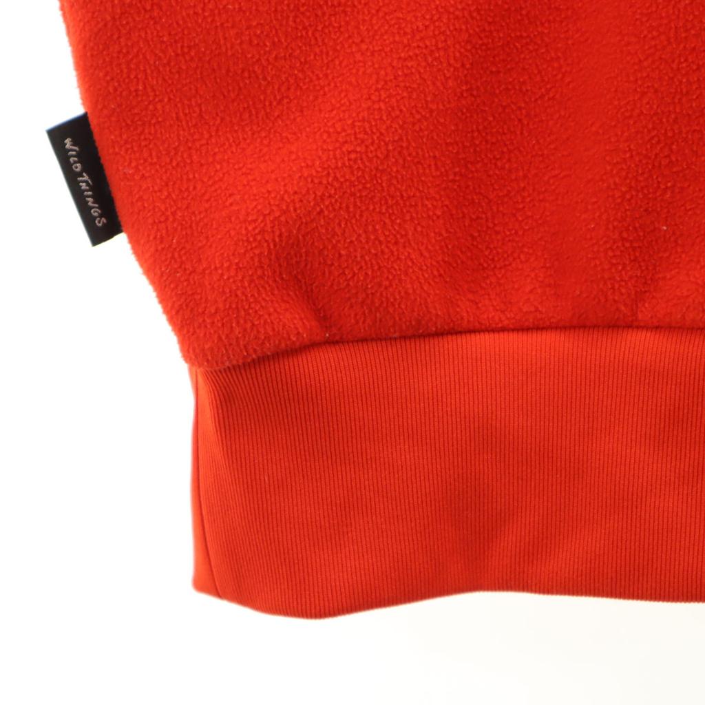 N.HOOLYWOOD сделано в Японии Флисовый свитшот с длинным рукавом и круглым вырезом 38 Красный Мужской Б/у